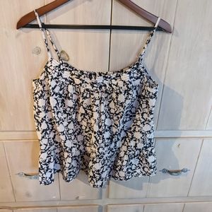 Jcrew tank size small floral